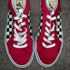 Red & Checkered Vans